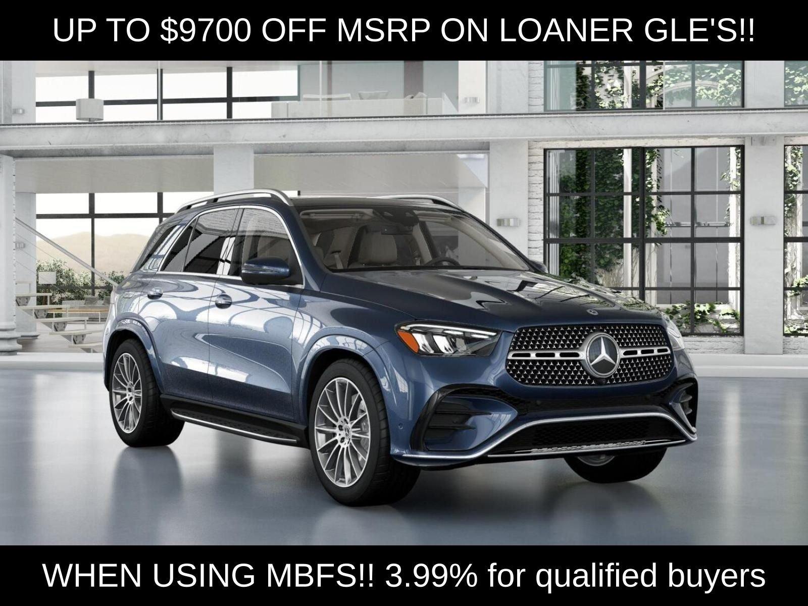 Certified Used 2026 Blue Mercedes-Benz GLE 450 image 11
