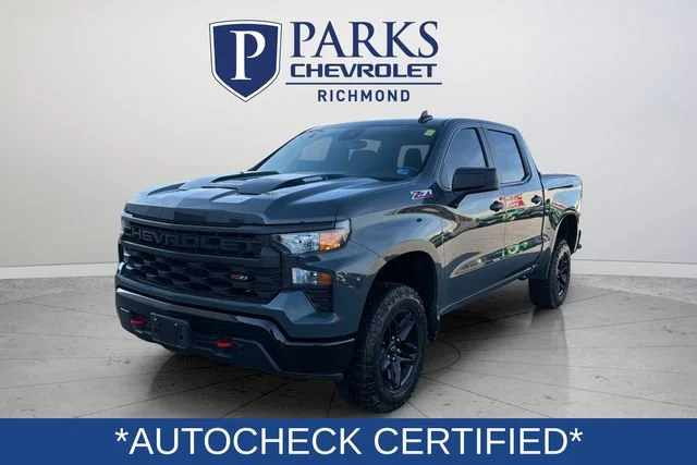 Certified Used 2025 Cypress Gray Chevrolet Custom Trail Boss image 3