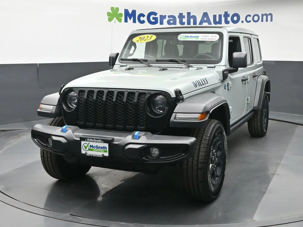 Used 2023 Gray Jeep Willys 4xe image 21