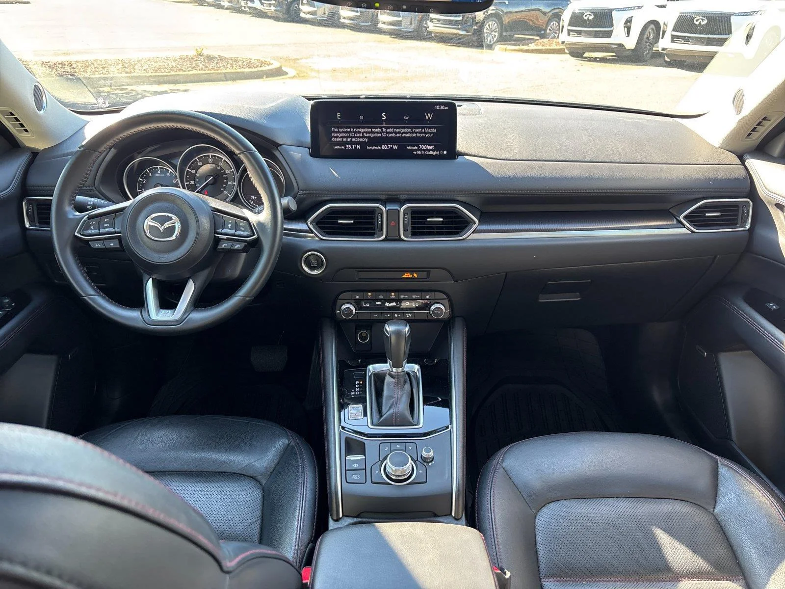 Used 2024 Polymetal Gray Metallic Mazda 2.5 S Carbon Edition image 35