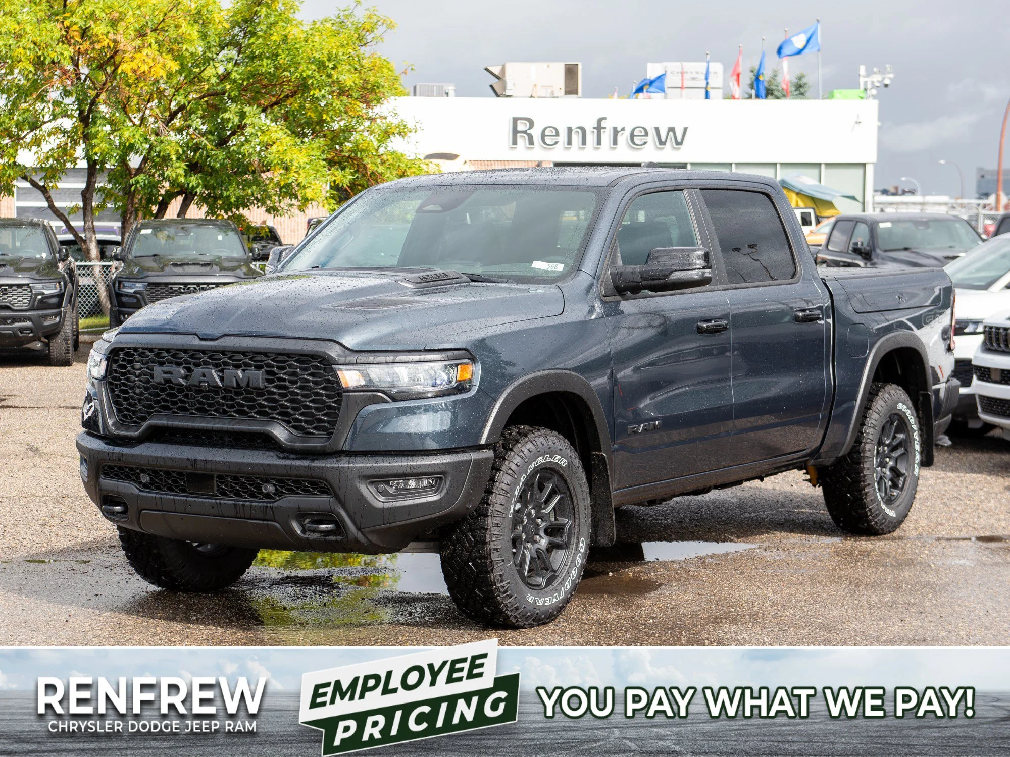 New 2026 Blue RAM Rebel* Crew Cab 4x4 image 1
