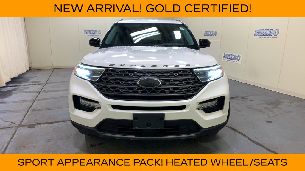 Certified Used 2023 White Metallic Ford XLT image 8