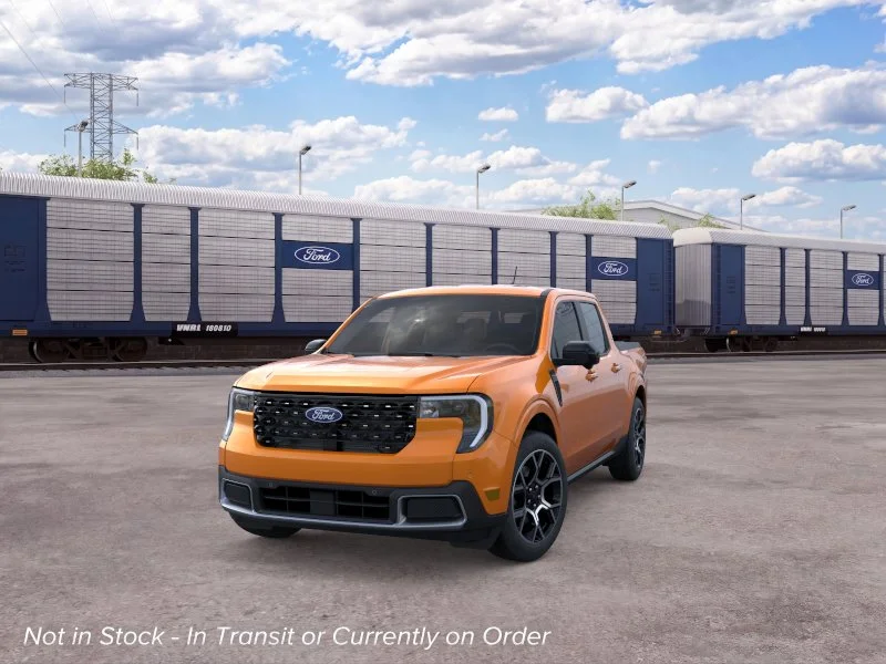 New 2026 Orange Fury Metallic Tri-Coat Ford Lariat® image 2