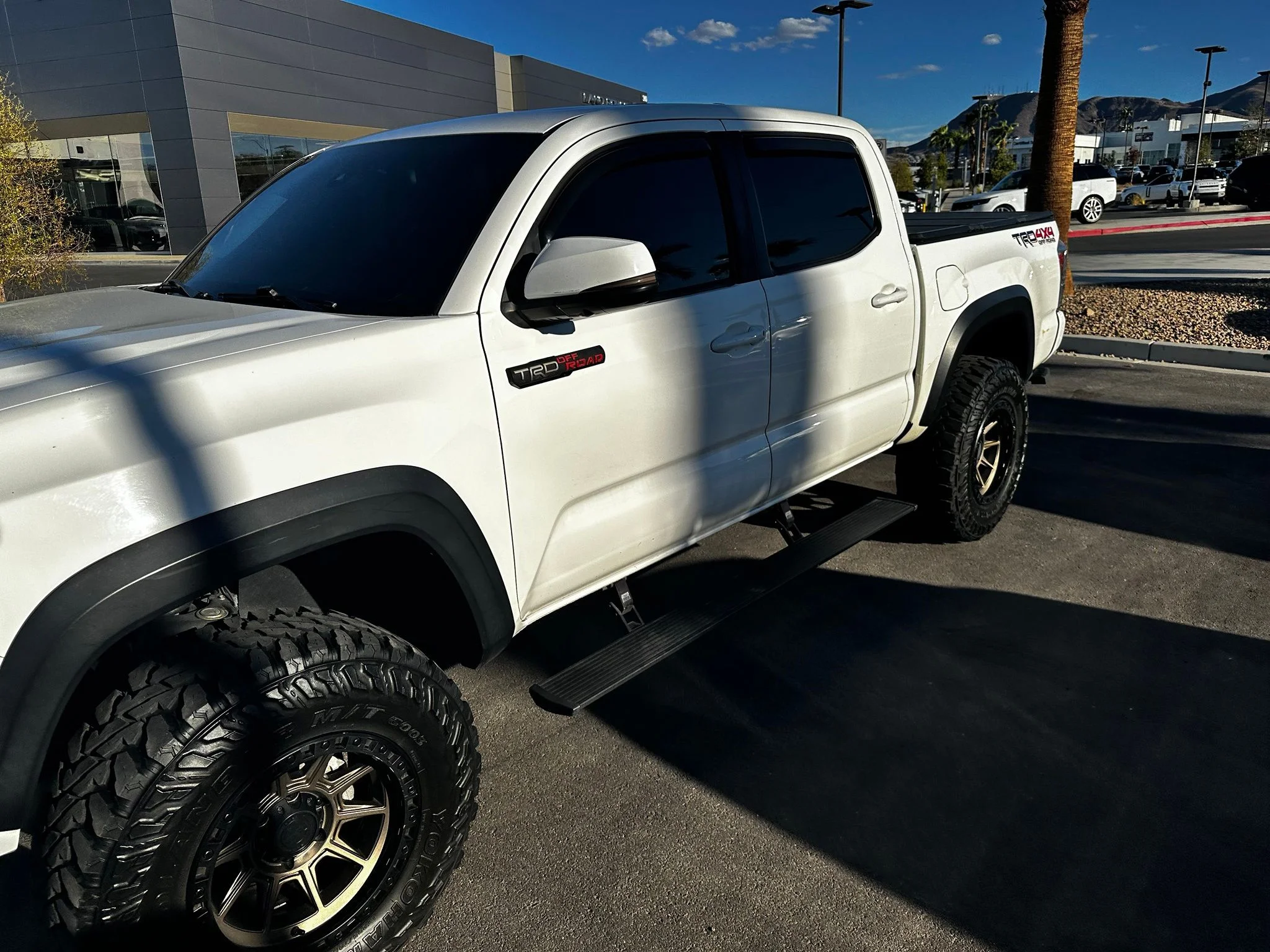 Used 2021 Super White Toyota TRD Off-Road image 1