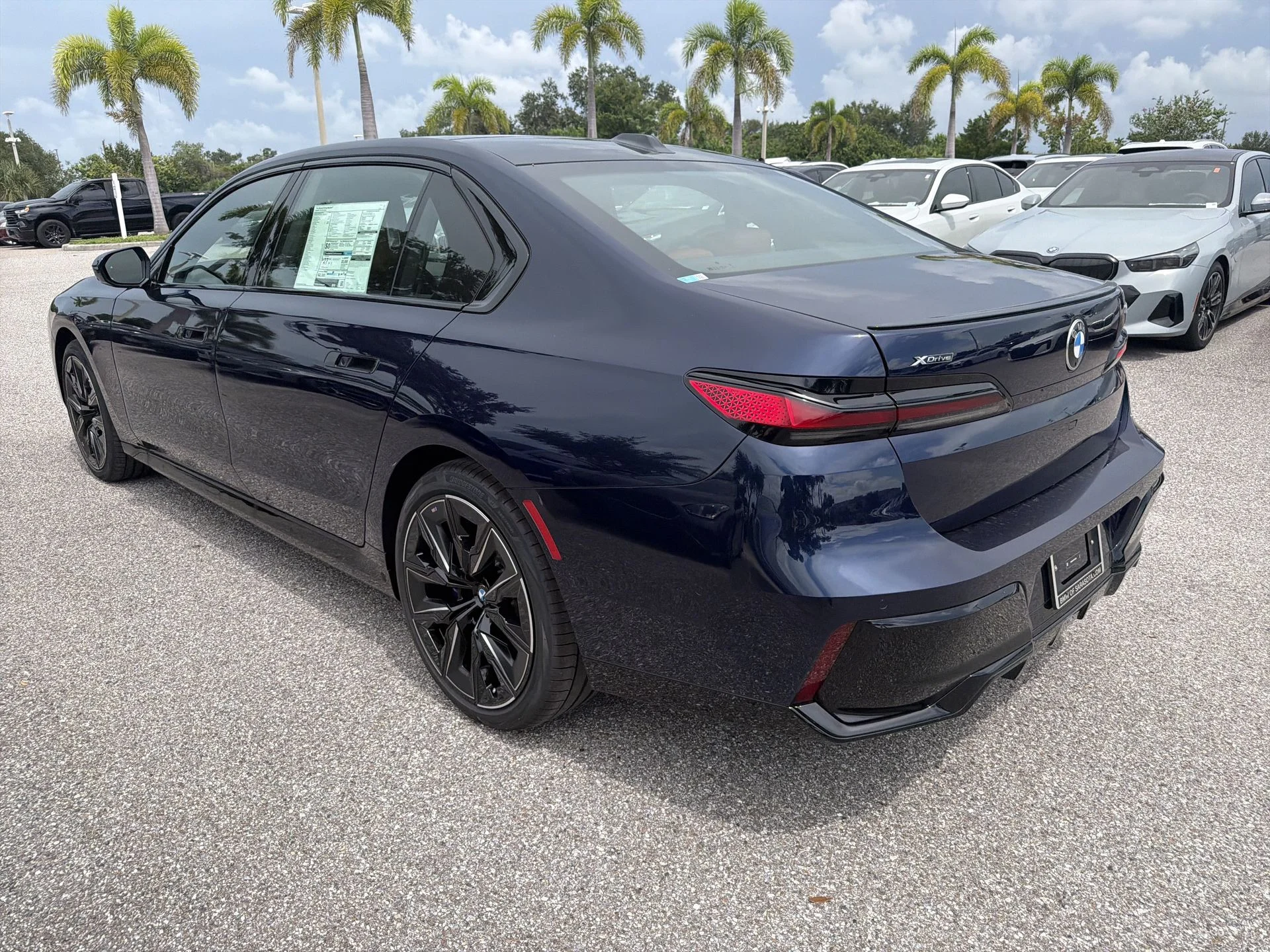 New 2026 Tanzanite Blue II Metallic BMW 740i xDrive image 6