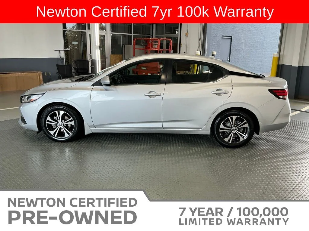 Certified Used 2022 Brilliant Silver Metallic Nissan SV image 3