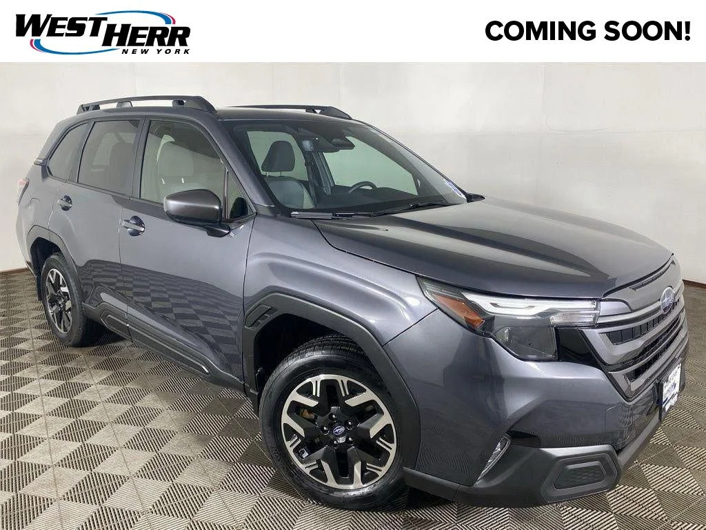 Used 2025 Magnetite Gray Metallic Subaru Premium image 1