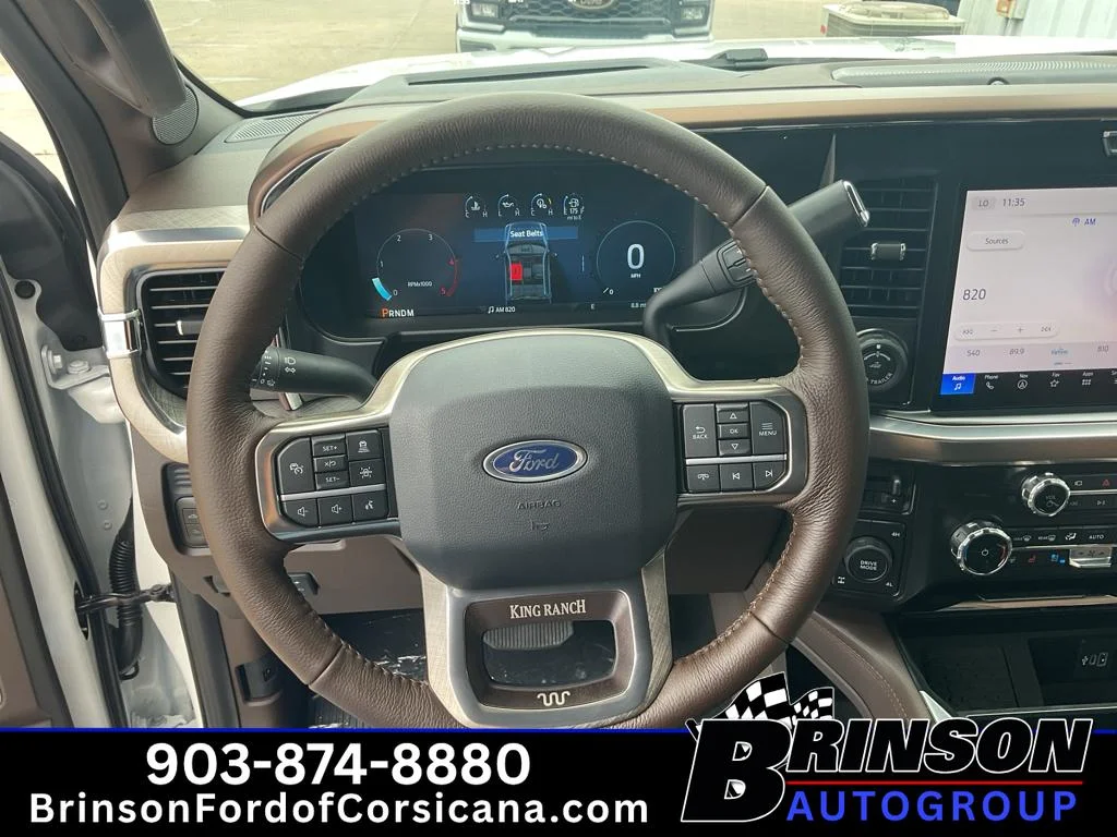 New 2026 Star White Metallic Tri-Coat Ford F-250® King Ranch® image 20