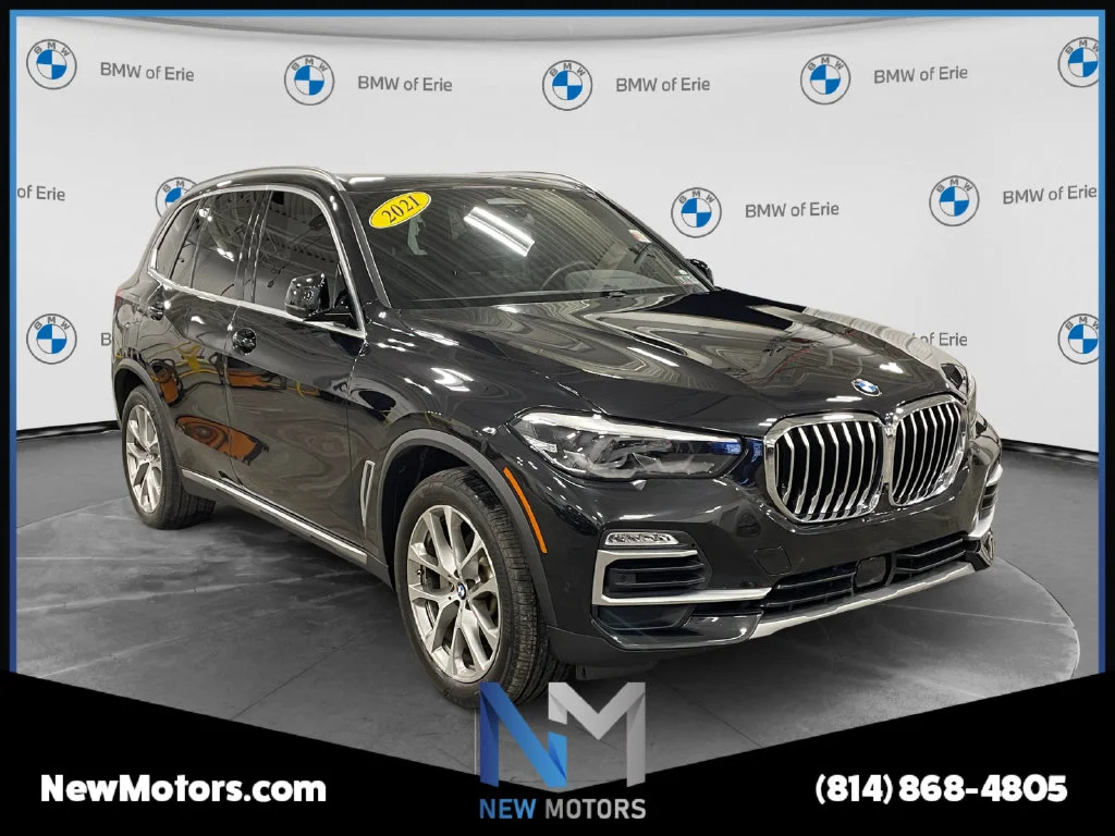 Used 2021 Black Sapphire Metallic BMW xDrive40i image 7