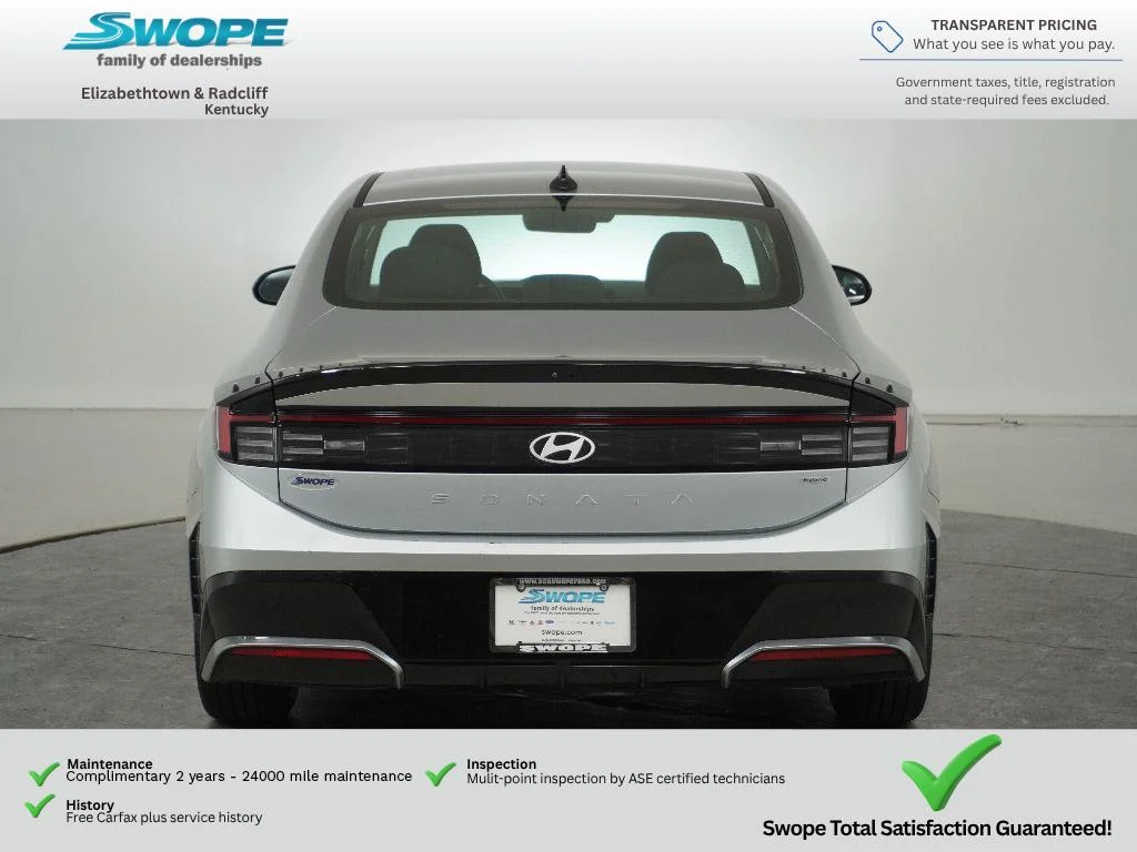 Used 2024 Aero Silver Hyundai SEL image 4