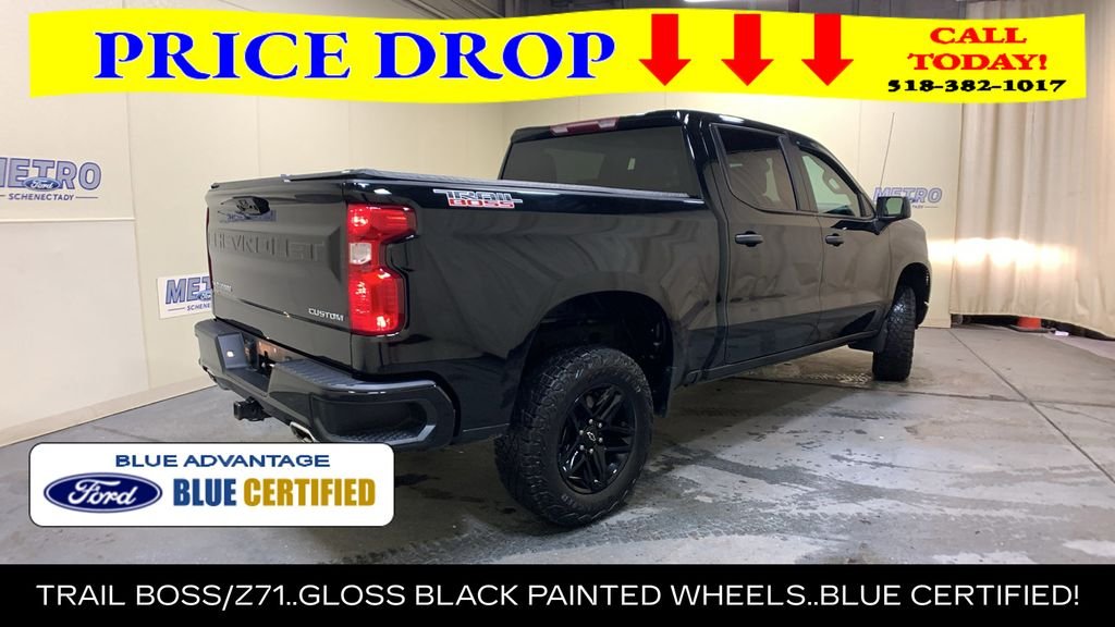 Certified Used 2024 Black Chevrolet Custom Trail Boss image 3