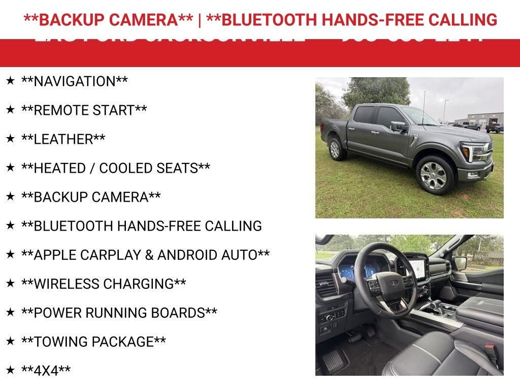 New 2026 Carbonized Gray Metallic Ford Platinum® image 5