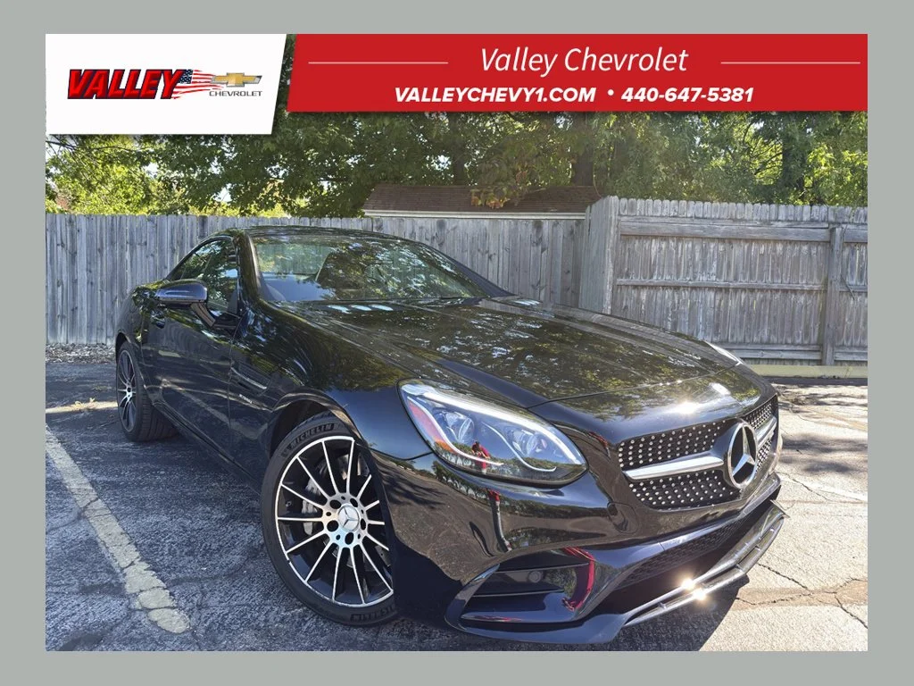 Used 2017 Black Mercedes-Benz SLC 43 AMG® image 1