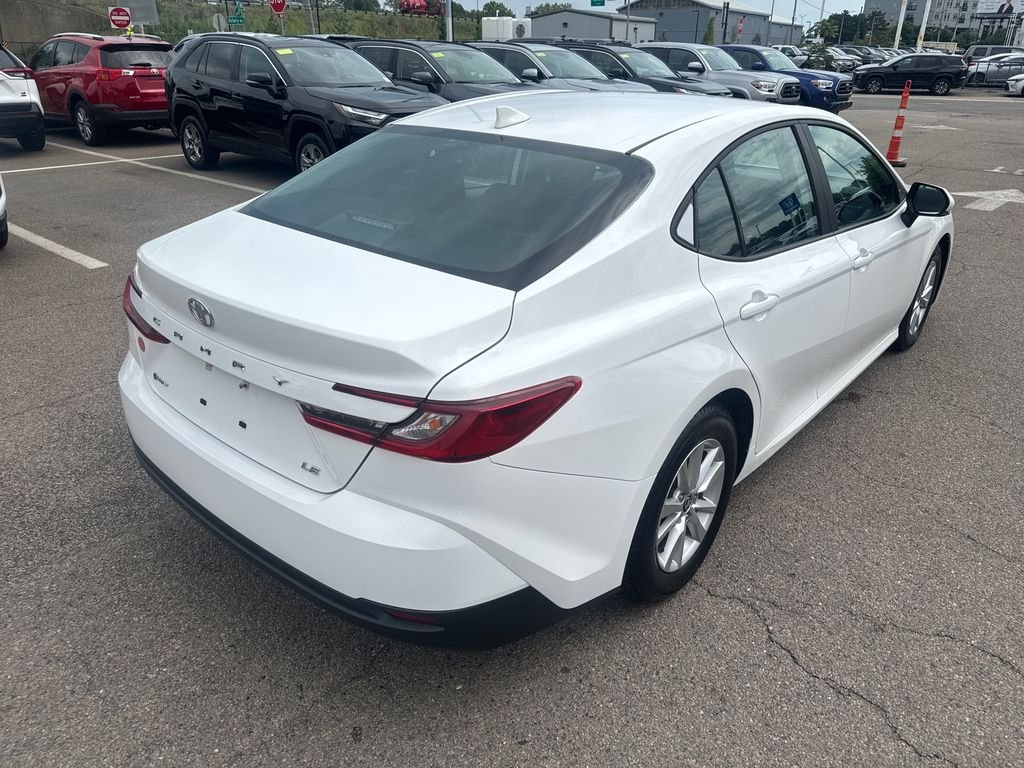 Used 2025 White Toyota LE image 7