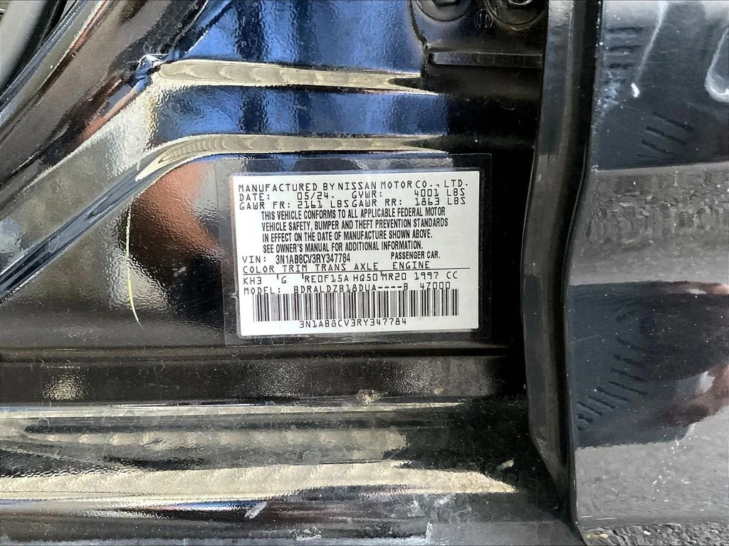 Used 2024 Super Black Nissan SV image 20