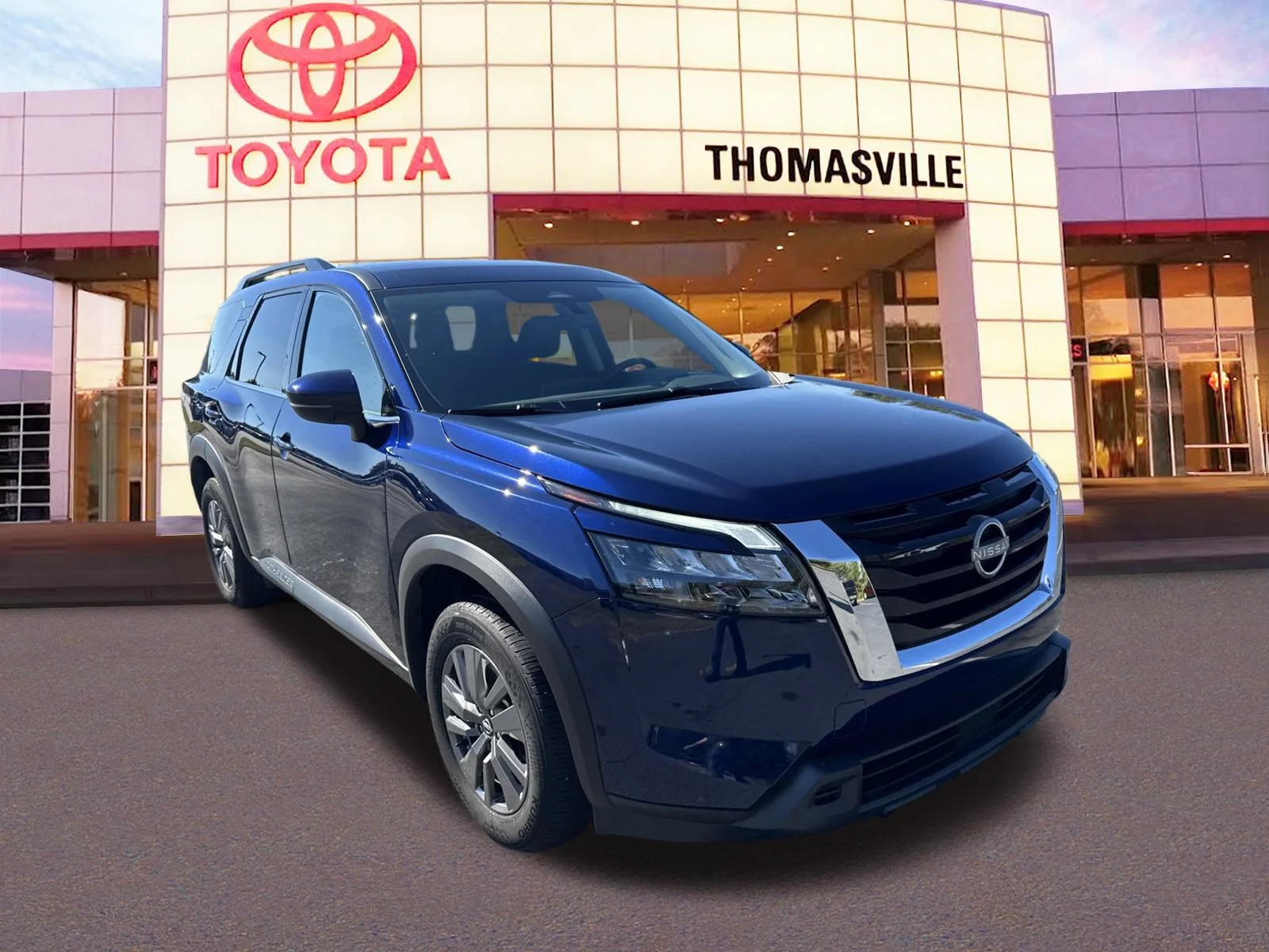 Used 2025 Deep Ocean Blue Pearl Nissan  image 3