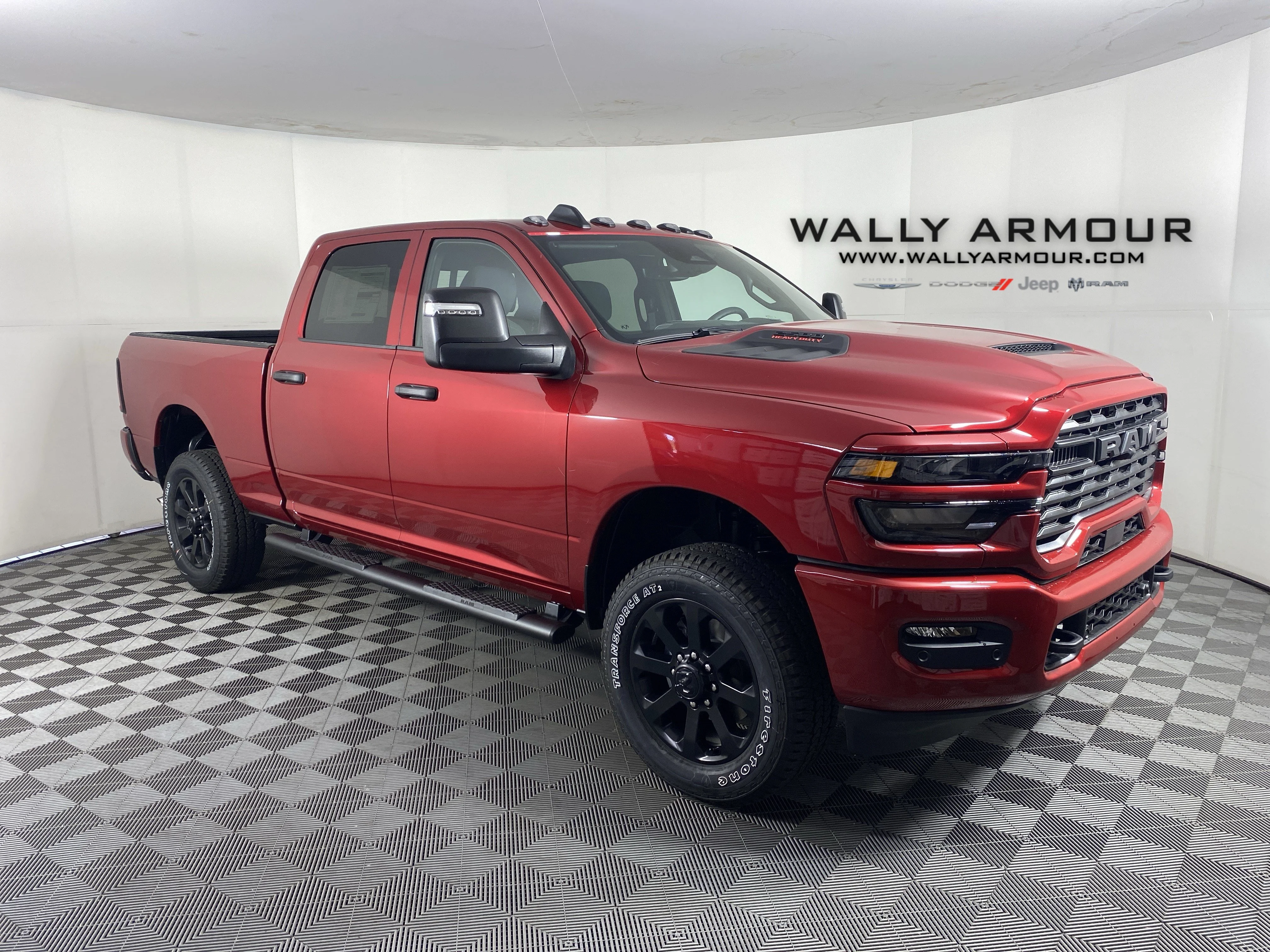 New 2026 Molten Red Pearl-Coat Exterior Paint RAM  image 1