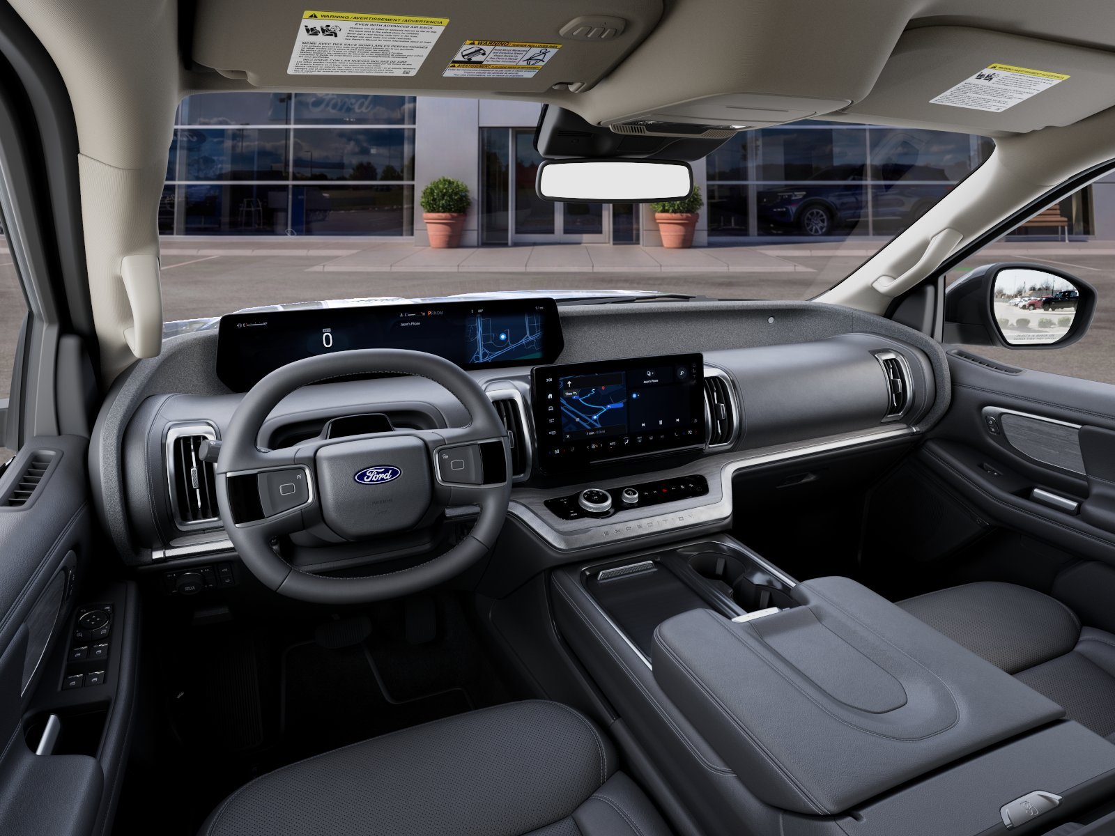 New 2027 Agate Black Metallic Ford Platinum image 9