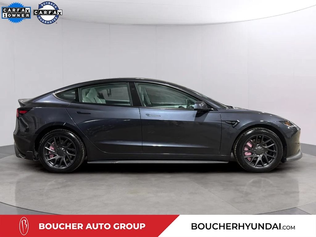 Used 2025 Tesla Model 3 Long Range with VIN 5YJ3E1EA0SF041464 for sale in Waukesha, WI