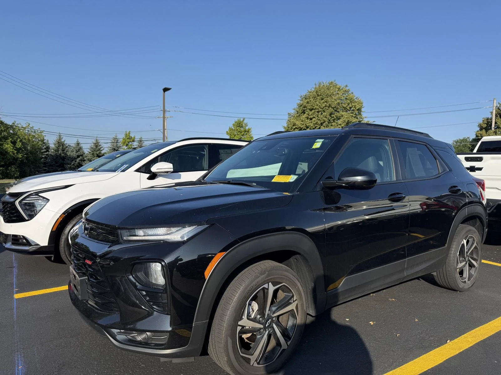 Used 2022 Mosaic Black Metallic Chevrolet RS image 5
