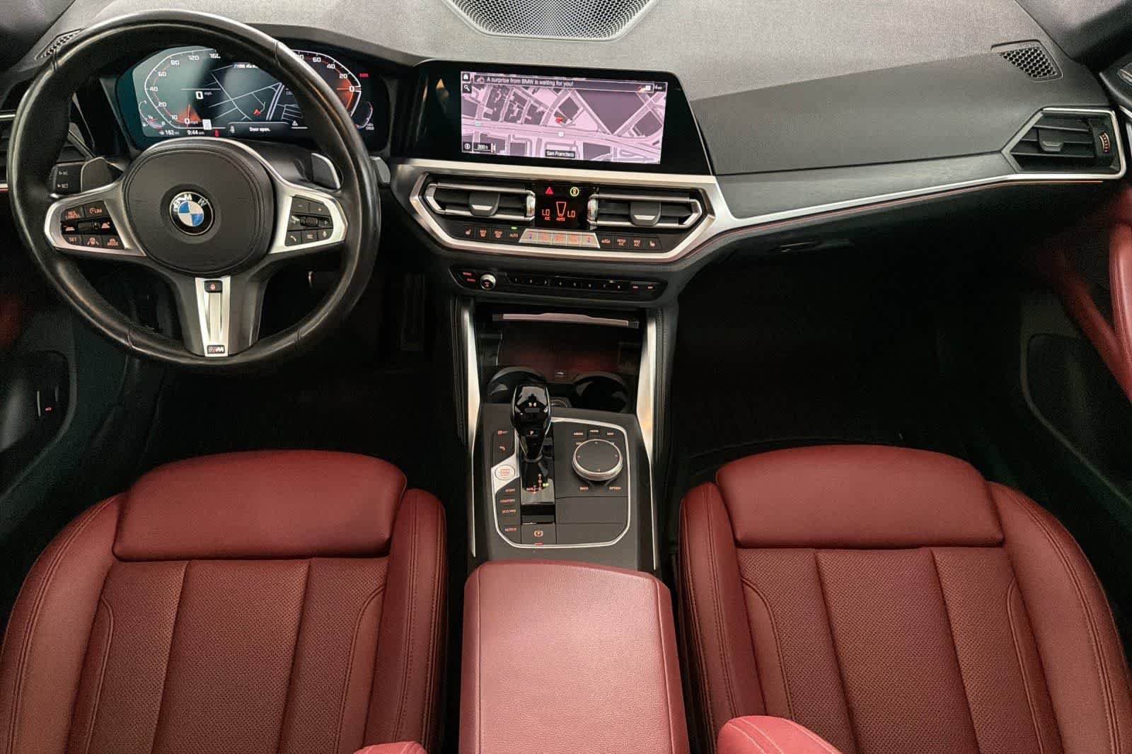Used 2022 Aventurin Red Metallic BMW M440i xDrive image 3