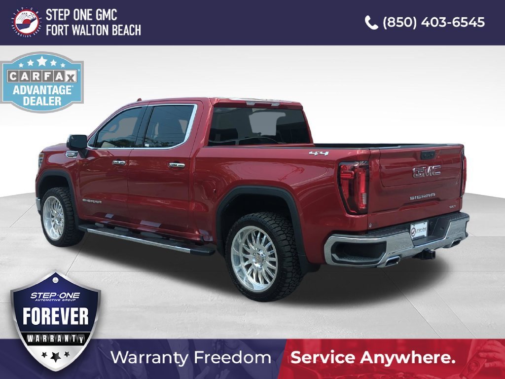 Used 2026 Volcanic Red Tintcoat GMC SLT image 4
