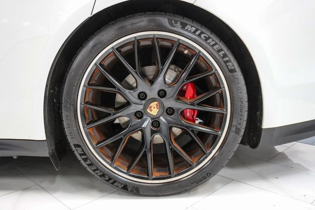 Used 2021 White Porsche 4S image 8