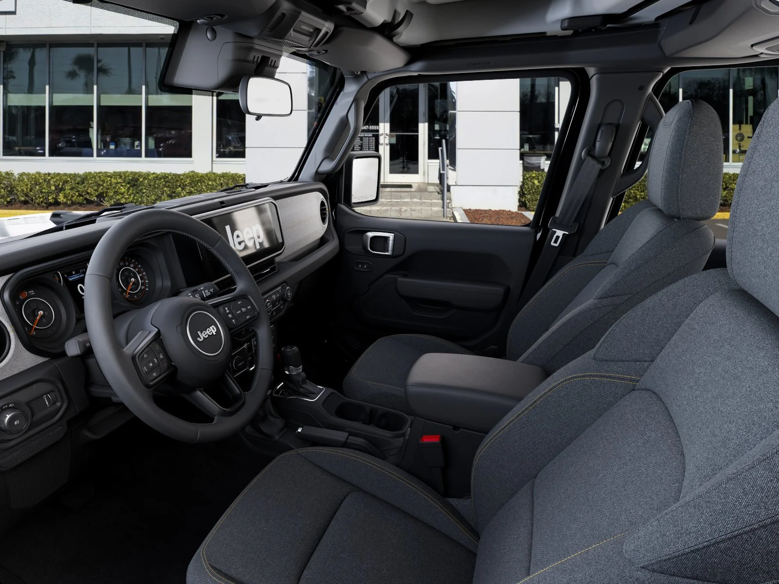 New 2026 Black Clear-Coat Exterior Paint Jeep Sport S image 54