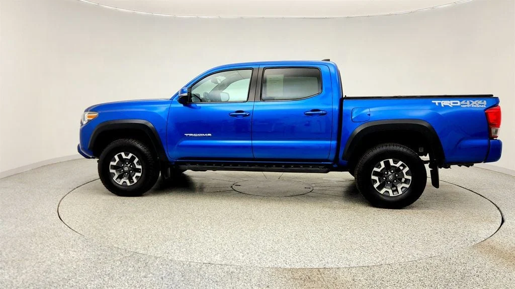 Used 2017 Blazing Blue Pearl Toyota TRD Off Road Double Cab 5