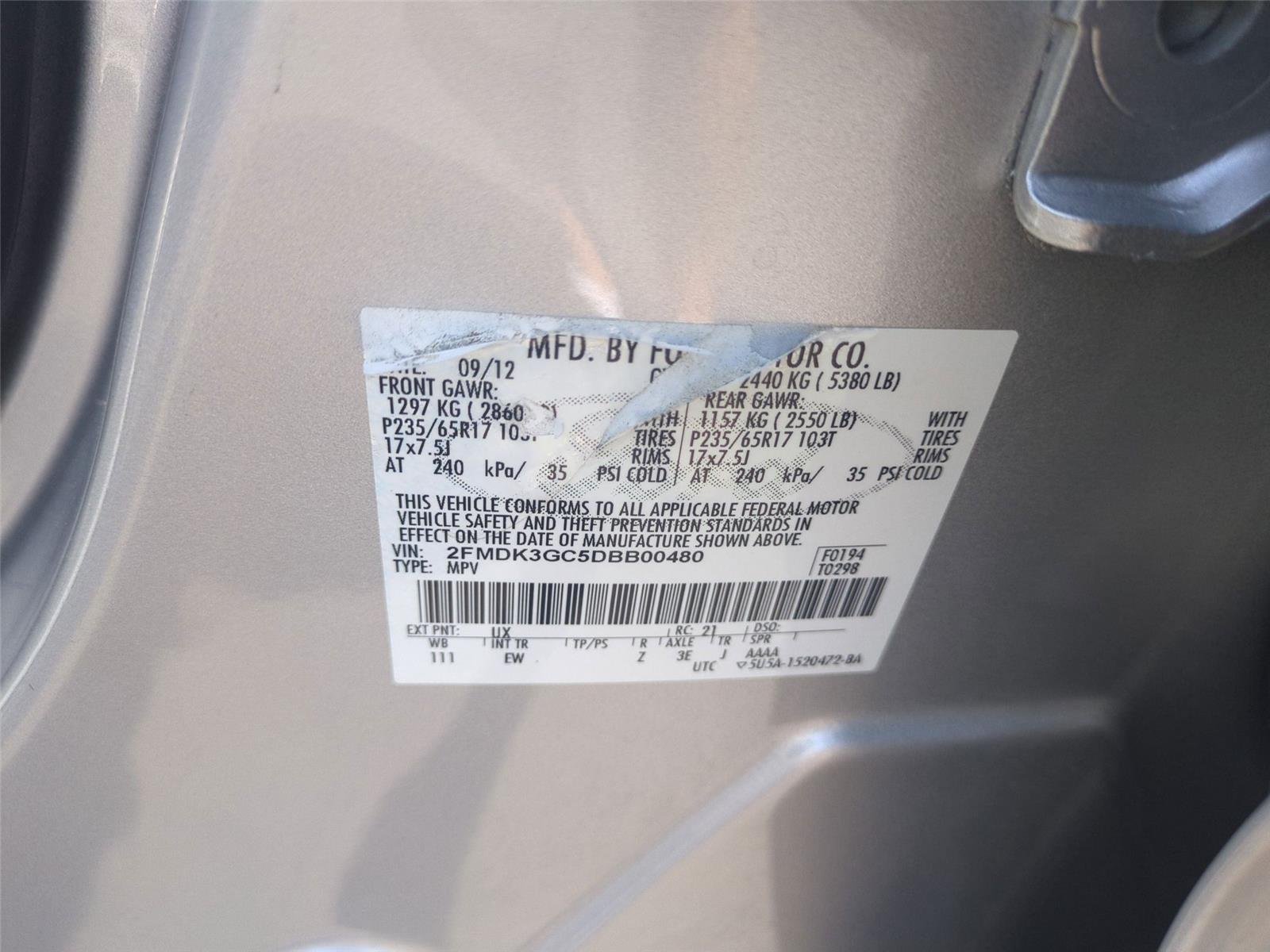 Used 2013 Ingot Silver Metallic Ford SE image 50
