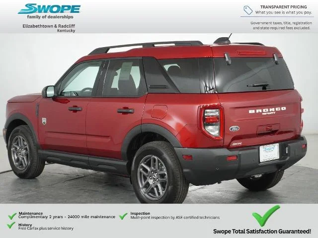 New 2025 Ruby Red Metallic Tinted Clearcoat Ford Big Bend® image 43