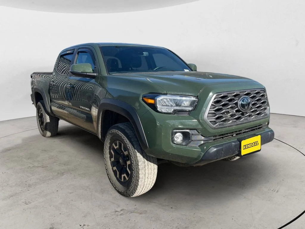 Used 2022 Green Toyota TRD Off-Road image 2