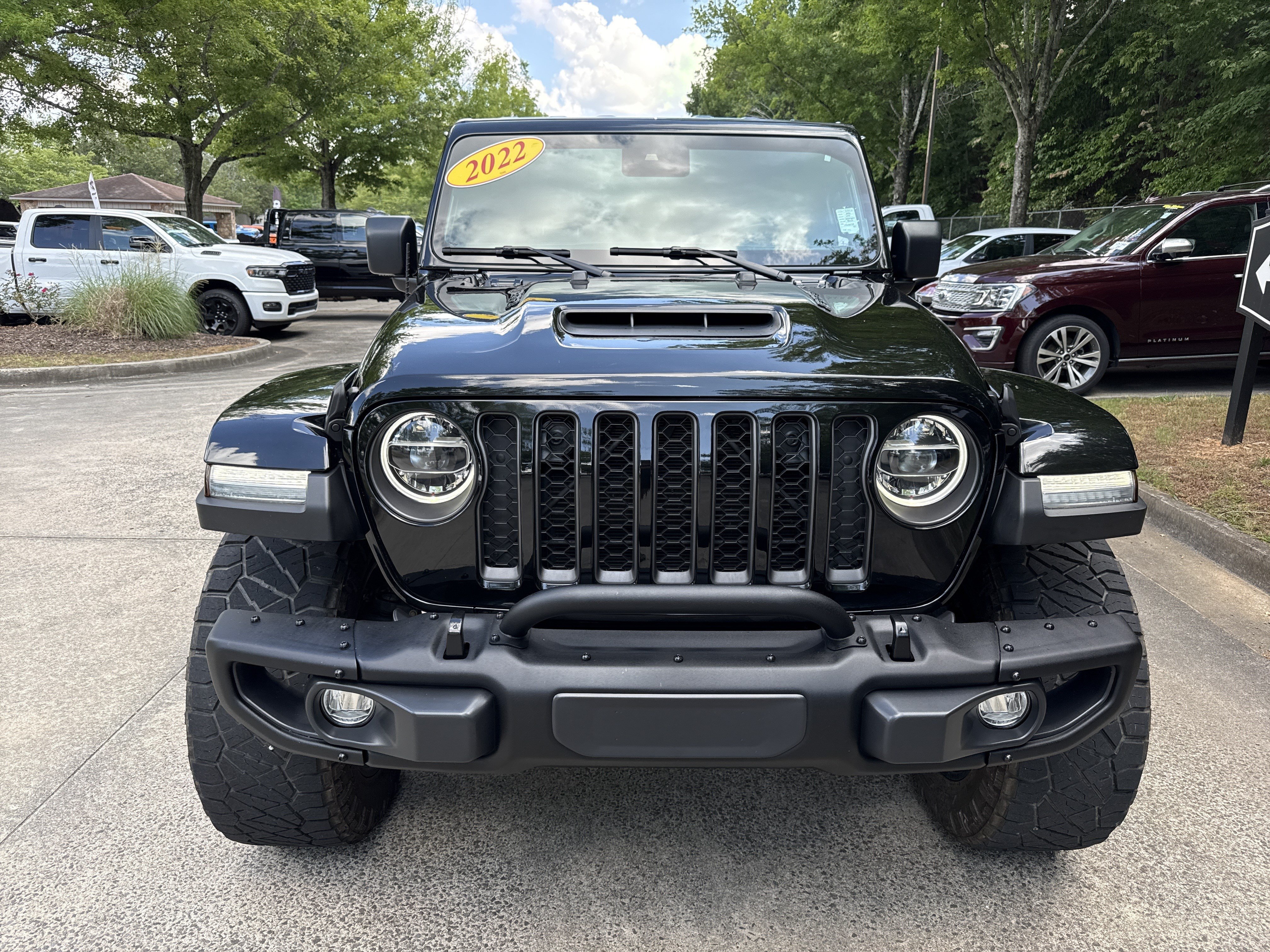 Used 2022 Black Clearcoat Jeep Unlimited Rubicon 392 image 2