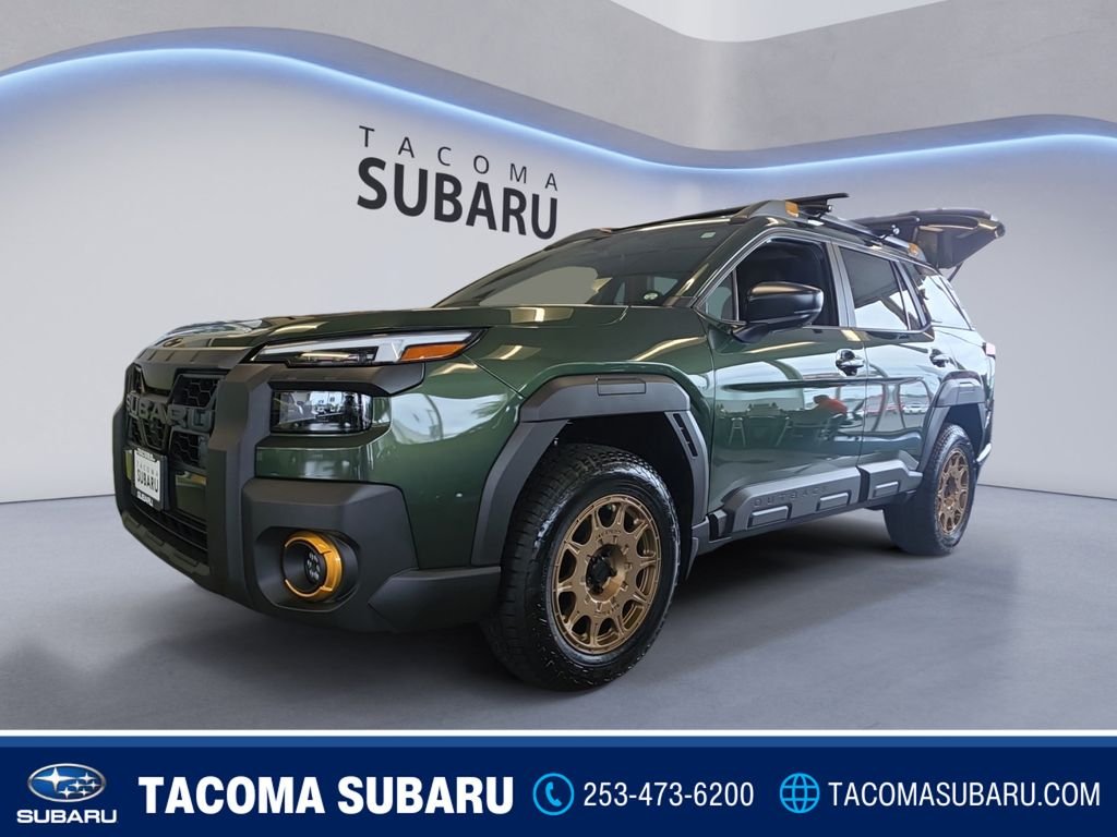 New 2026 DEEP EMERALD GREEN PEARL Subaru Wilderness image 1