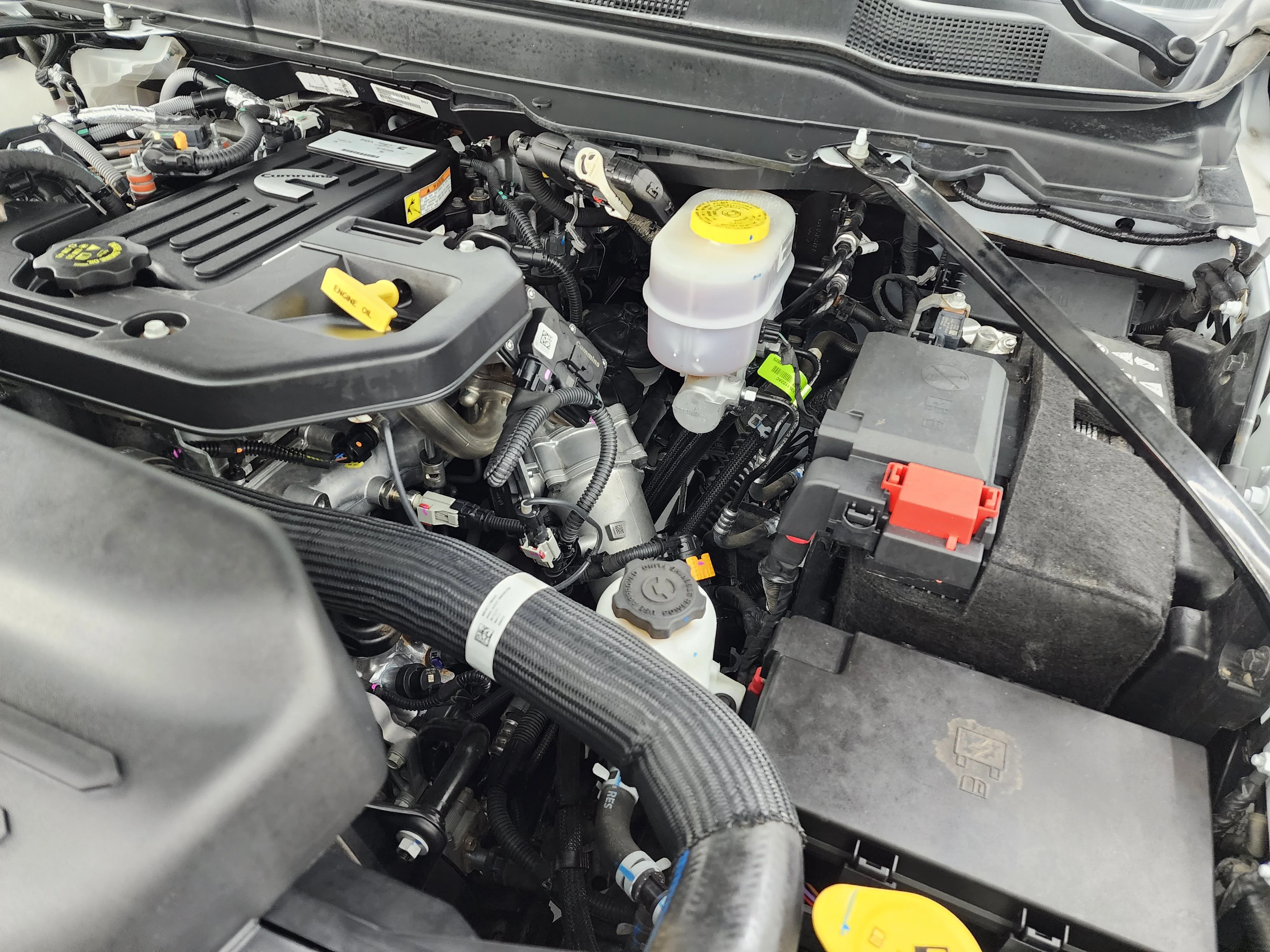 Used 2025 Bright White Clearcoat Ram Big Horn image 19