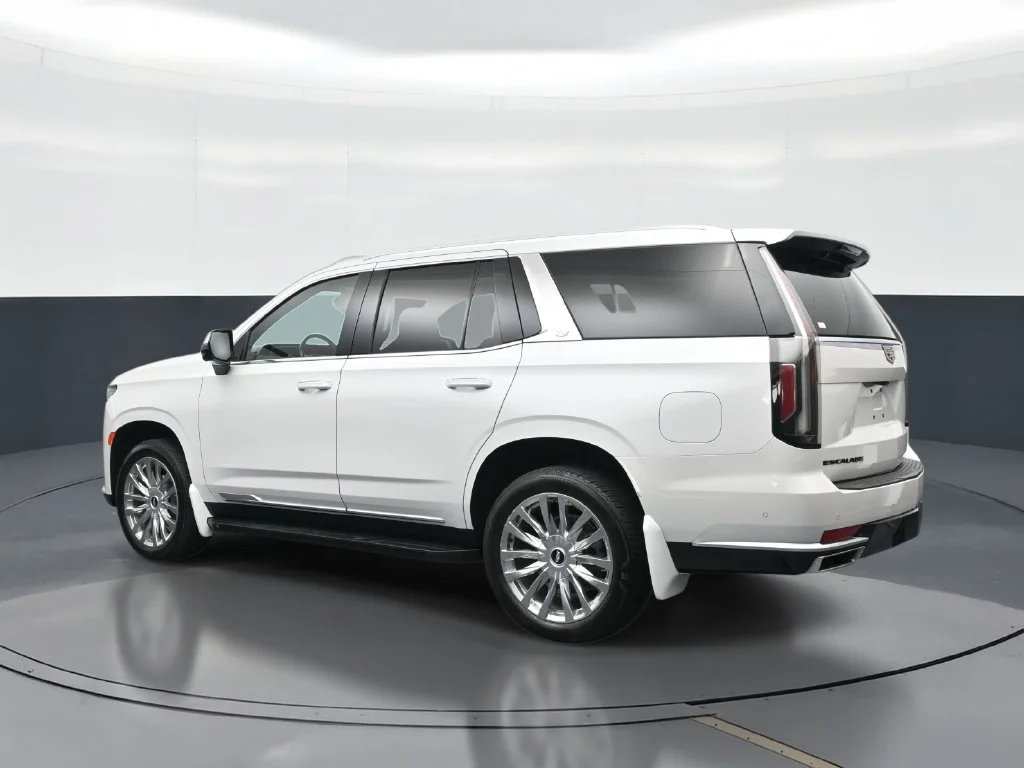 Used 2023 White Cadillac Premium Luxury image 3