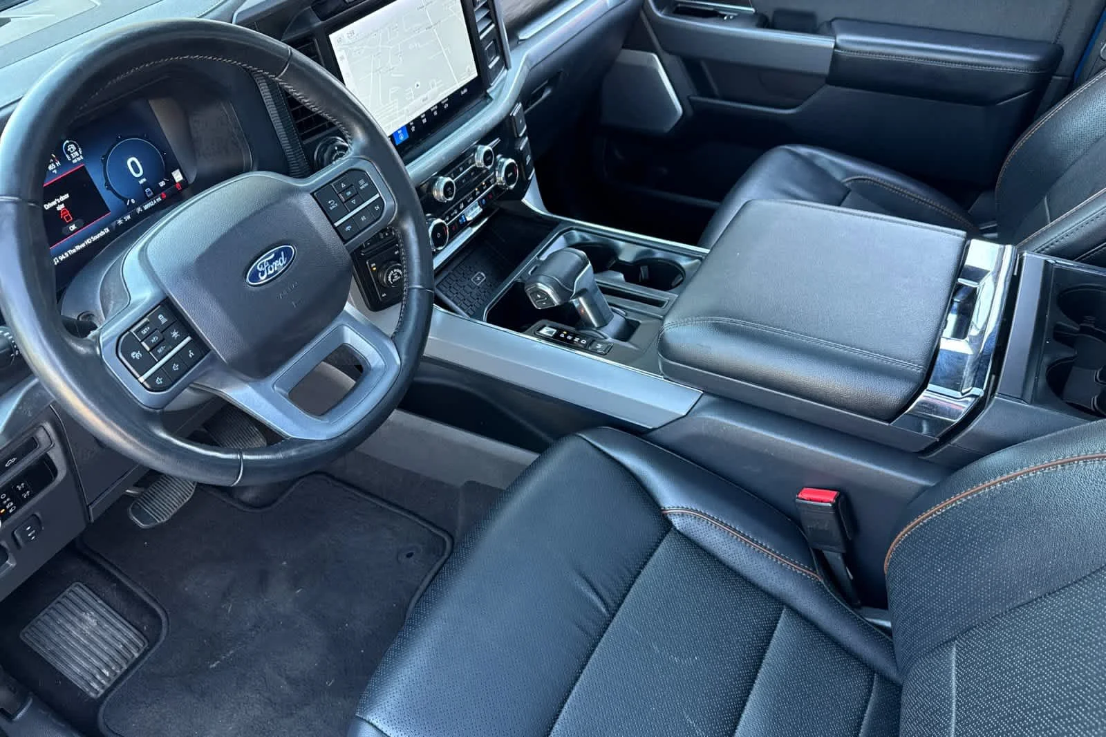 Certified Used 2024 Atlas Blue Metallic Ford LARIAT image 11