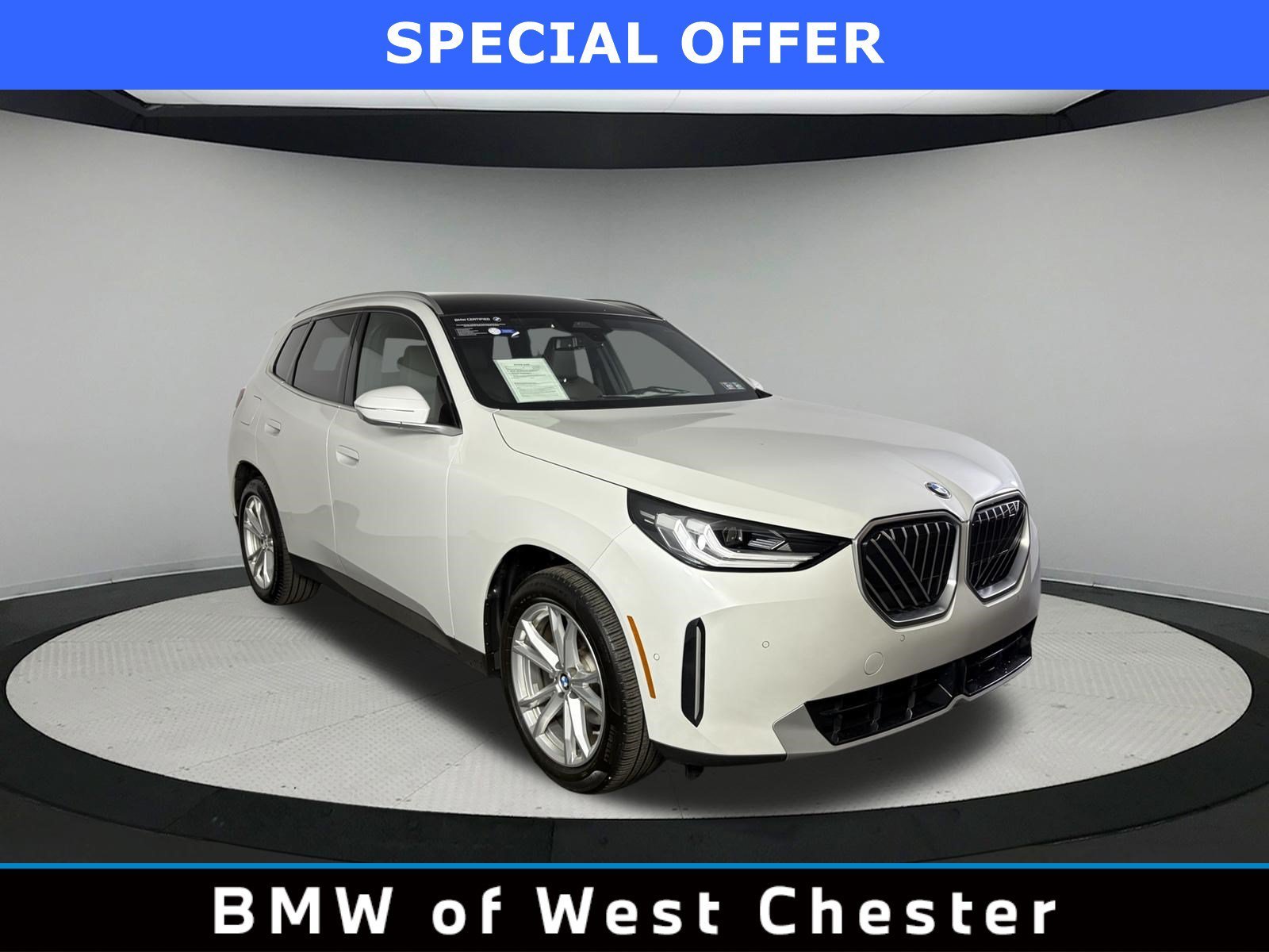 Used 2025 MINERAL WHITE MET BMW 30 xDrive image 1
