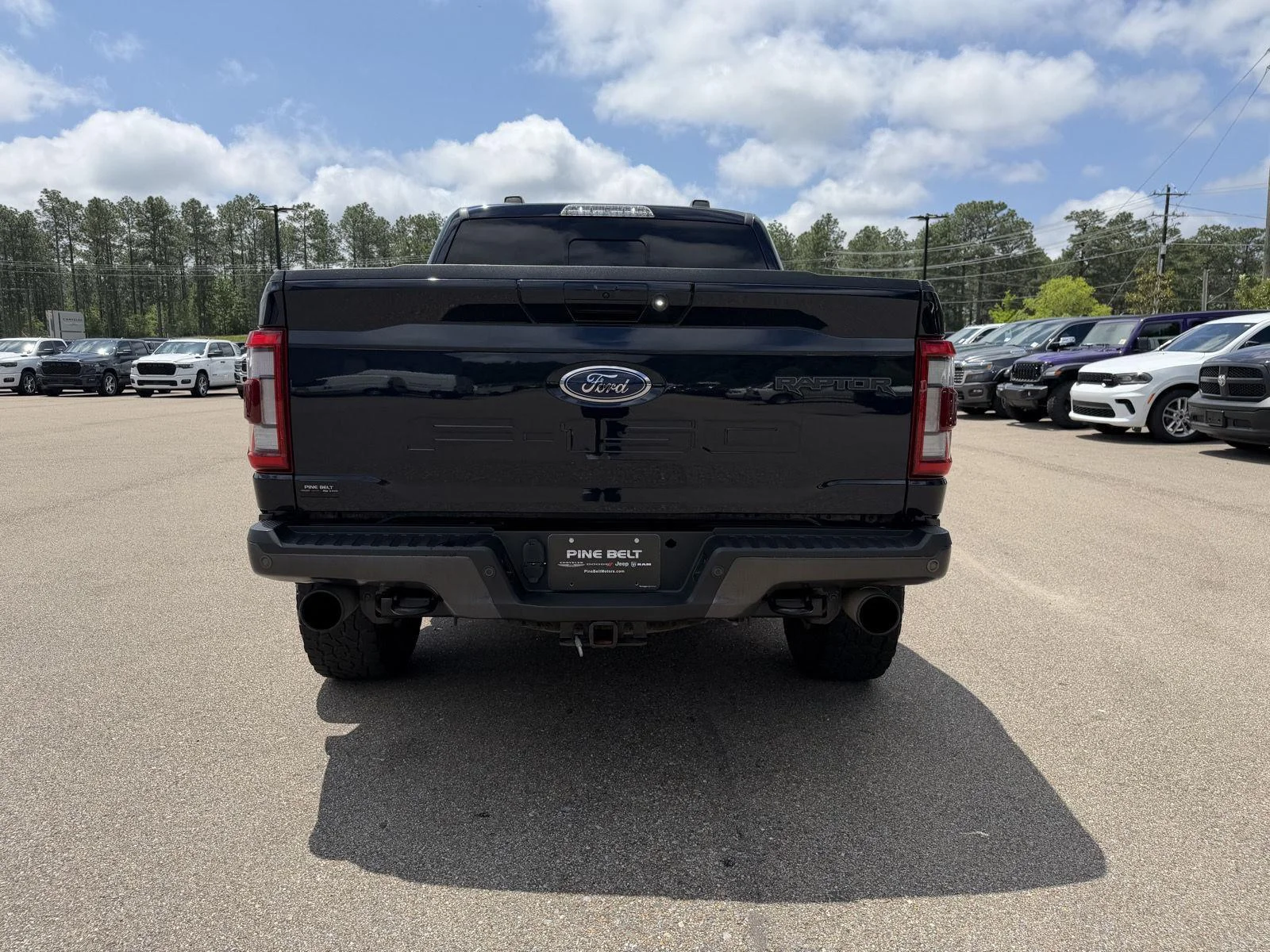 Used 2022 Antimatter Blue Ford Raptor image 5