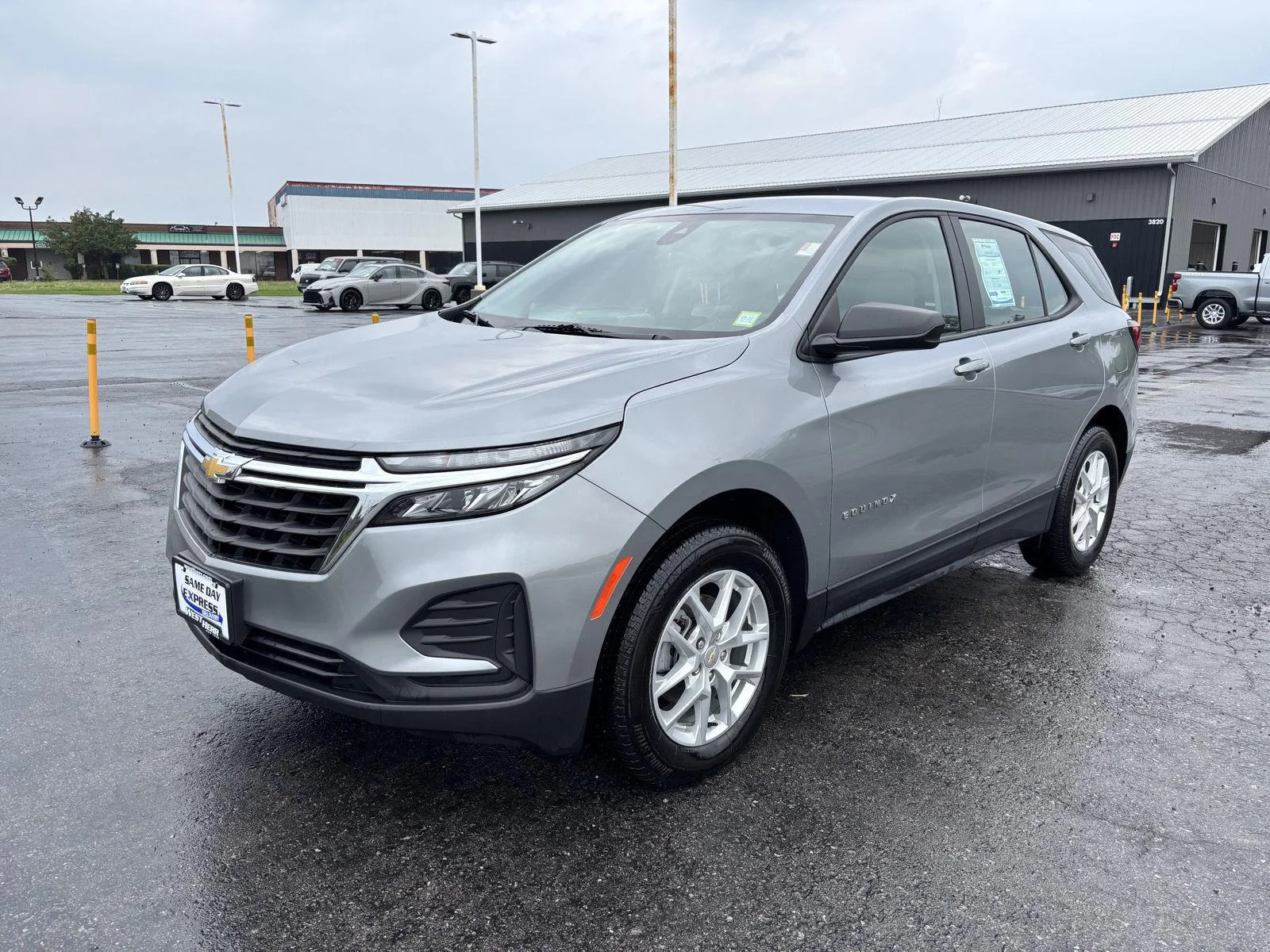 Used 2024 Sterling Gray Metallic Chevrolet LS image 3