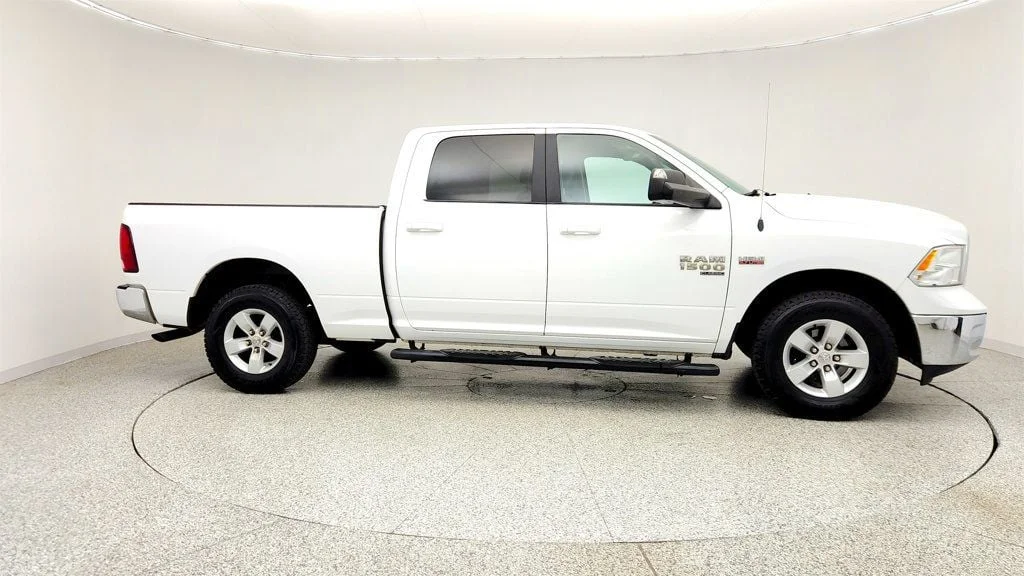 Used 2019 Bright White Clearcoat Ram SLT 4x4 Crew Cab 5