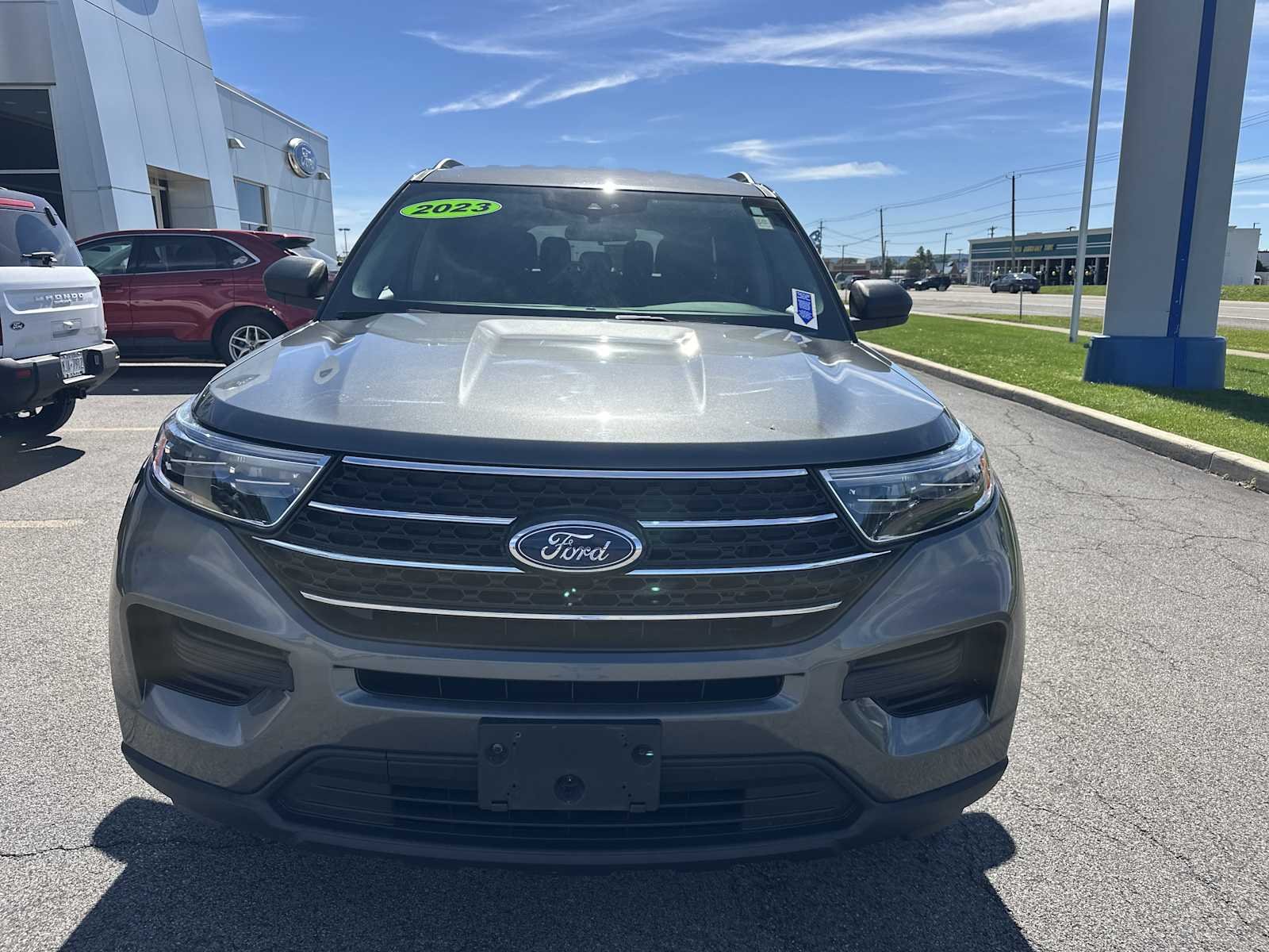 Used 2023 Carbonized Gray Metallic Ford XLT image 11