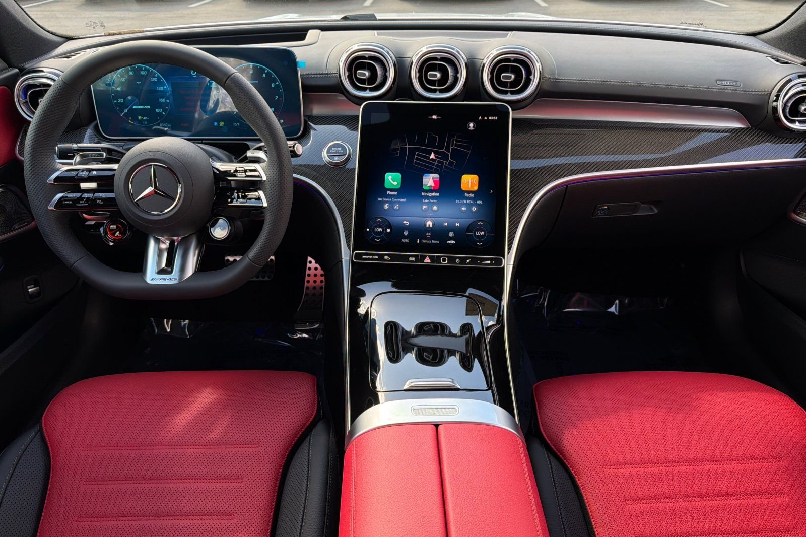 New 2026 Polar White Mercedes-Benz C 43 AMG® image 2