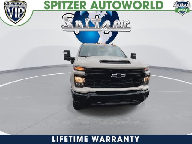 2026 Chevrolet Silverado 2500 HD Custom Tan at Spitzer Autoworld Chevy Buick GMC Cadillac