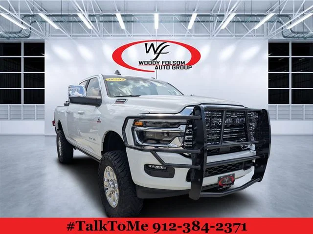 New 2026 Bright White Clear-Coat Exterior Paint RAM Laramie image 1
