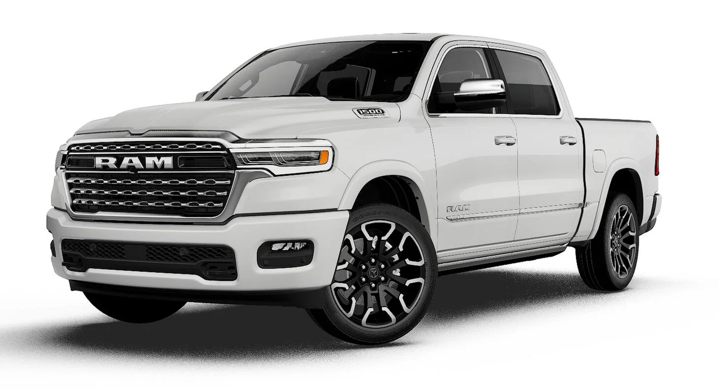 New 2027 Bright White Clear-Coat Exterior Paint RAM Limited image 1