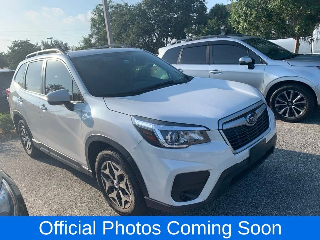 Used 2019 White Subaru Premium image 1