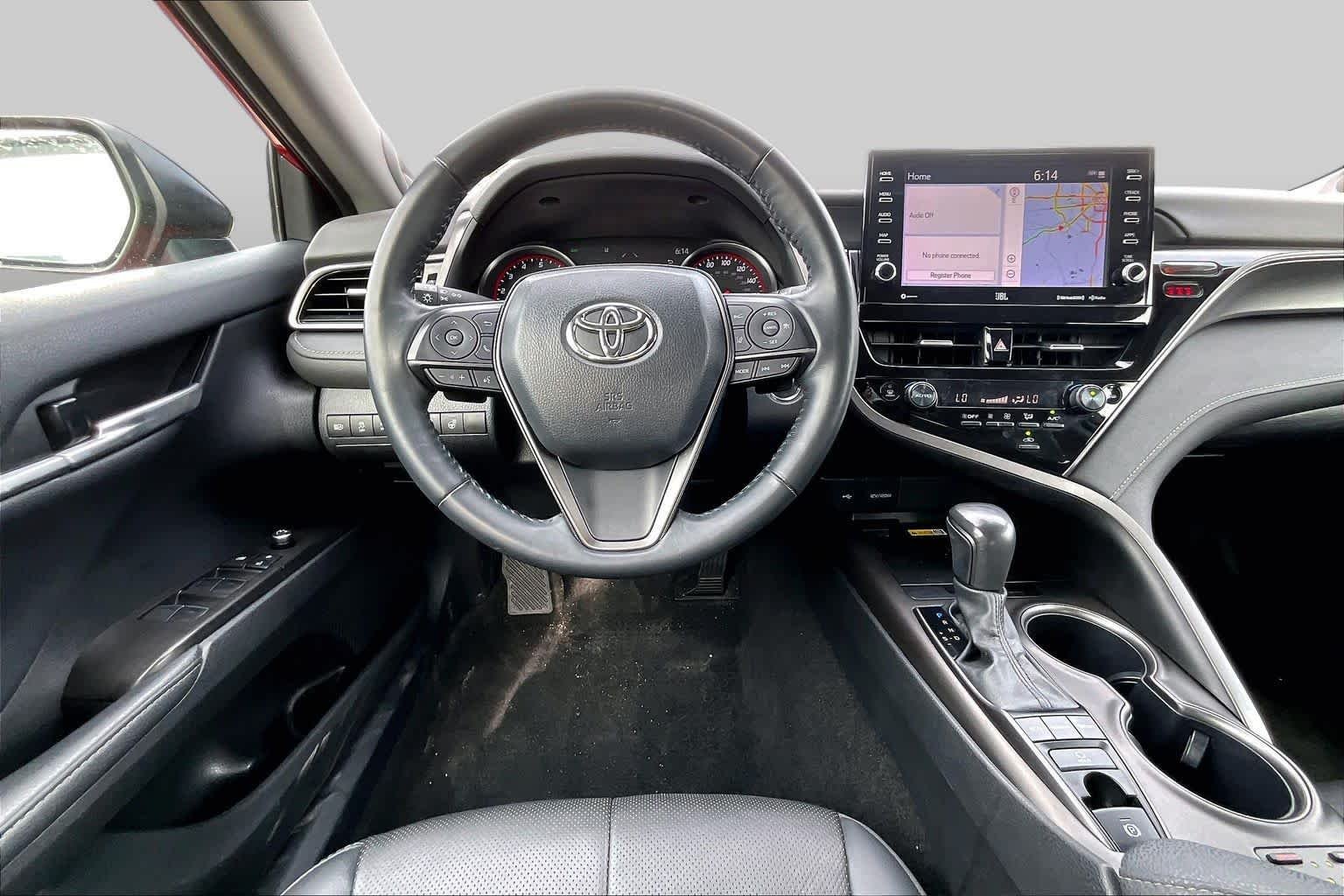 Used 2024 Supersonic Red/Midnight Black Metallic Toyota XSE V6 image 6