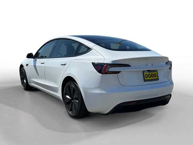 Used 2025 Pearl White Multi-Coat Tesla Long Range image 3