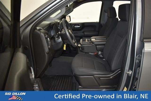 Certified Used 2021 SATIN STEEL METALLIC Chevrolet Work Truck image 6